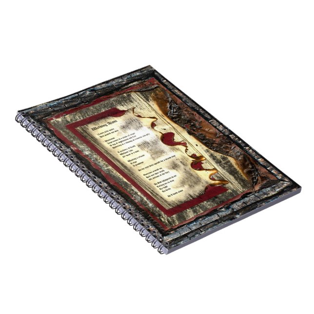 Walking Alone Notebook (Right Side)