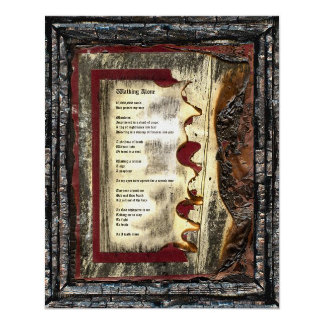 Walking Alone Poster (Front)