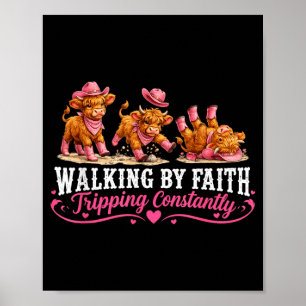 Walking Artwork Poster