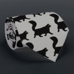 Walking Black Cats Pattern | Cool Kitties Tie<br><div class="desc">This cool black cats pattern neck tie makes a great gift for cat dads!  A fun feline gift for the guy who wears a tie for business,  or for special events like holiday programs and weddings. A novelty Father's Day,  birthday or Christmas gift any cat guy will appreciate.</div>