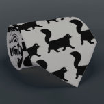 Walking Black Cats Pattern | Cool Kitties Tie<br><div class="desc">This cool black cats pattern neck tie makes a great gift for cat dads!  A fun feline gift for the guy who wears a tie for business,  or for special events like holiday programs and weddings. A novelty Father's Day,  birthday or Christmas gift any cat guy will appreciate.</div>