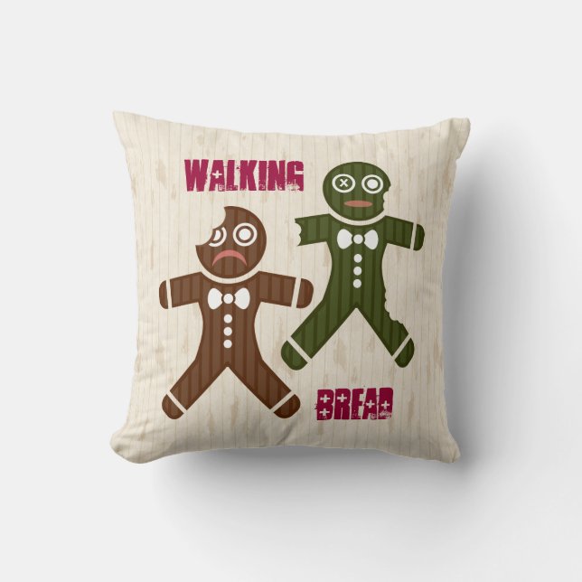 Walking Bread Cushion (Front)