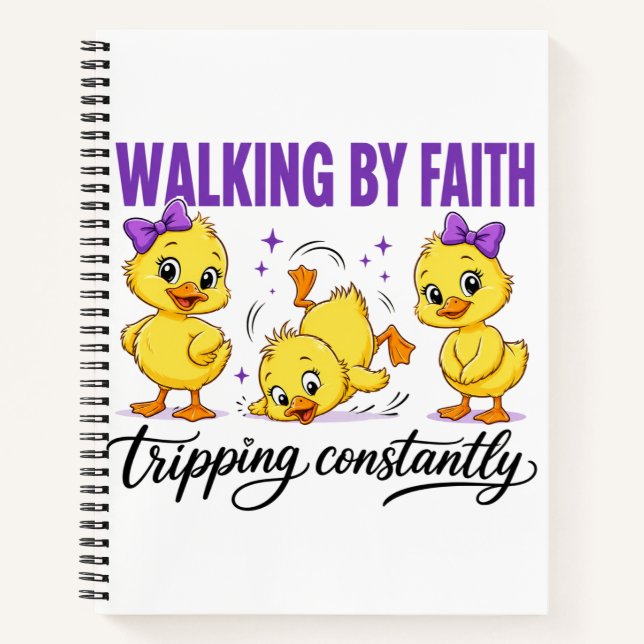 Walking By Faith Ducks Journal  (Front)