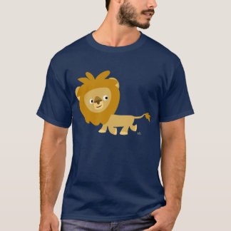 Walking Cartoon Lion T-shirt