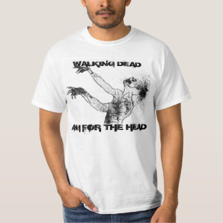 Walking Dead, Aim for the Head fitted shirt