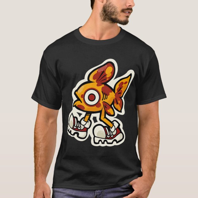 Walking Fish - walking fish  T-Shirt (Front)