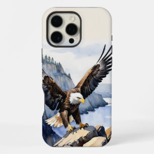 Walking Hiking Nature Wilderness Mountains Eagle iPhone 16 Pro Max Case