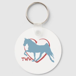 Walking Horse Lover Key Ring