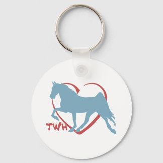Walking Horse Lover Key Ring