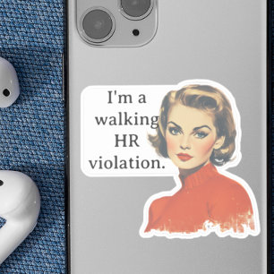 Walking HR Violation Retro Housewife