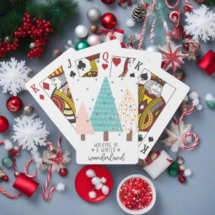 Walking in a Winter Wonderland - Christmas - Playing Cards