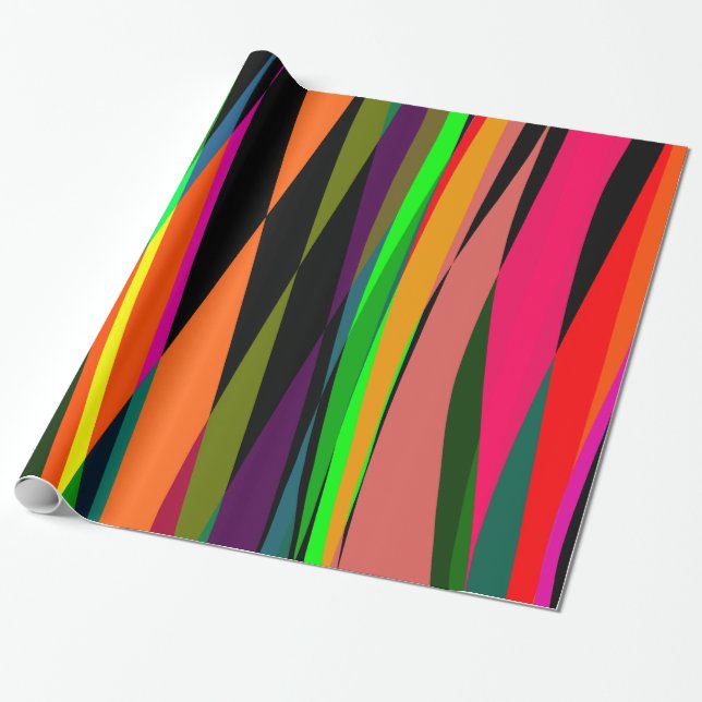 Walking in a Wonder Woods Wrapping Paper (Unrolled)