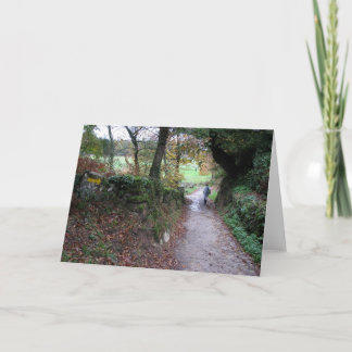 Walking in Galicia Card