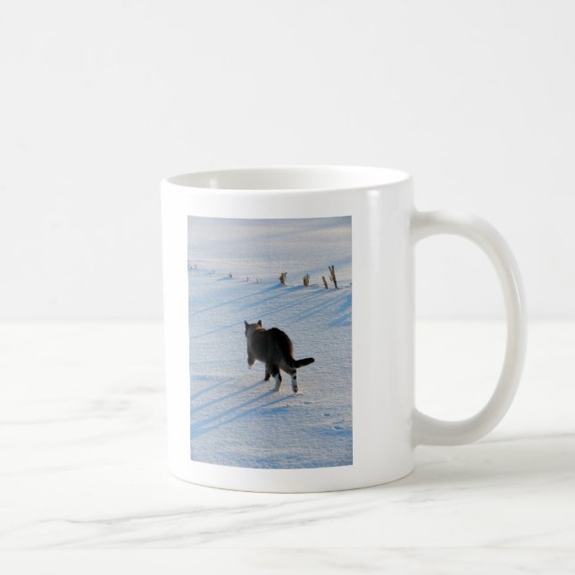 Walking In The Cornfield Coffee Mug (Right)