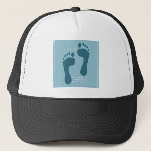 Walking is the best medicine Hippocrates quote Trucker Hat