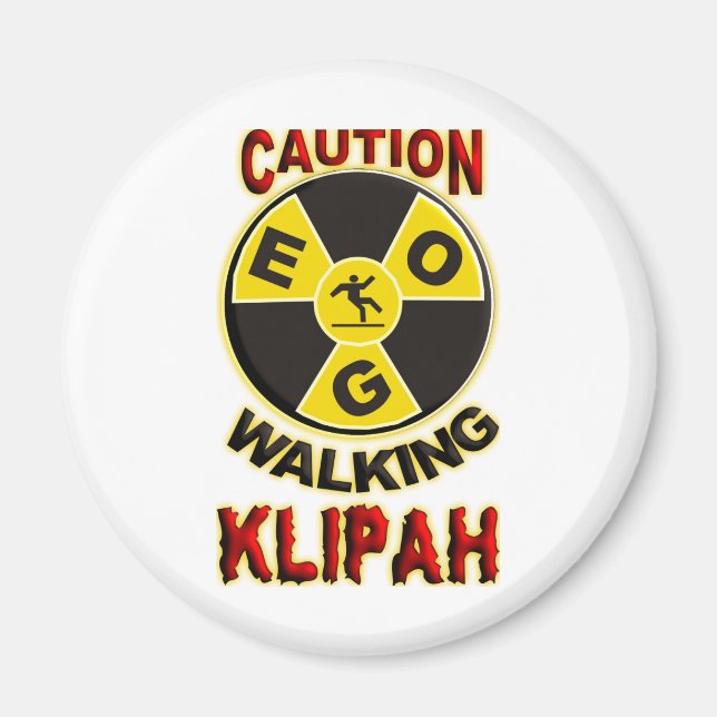 Walking Klipah Magnet (Front)