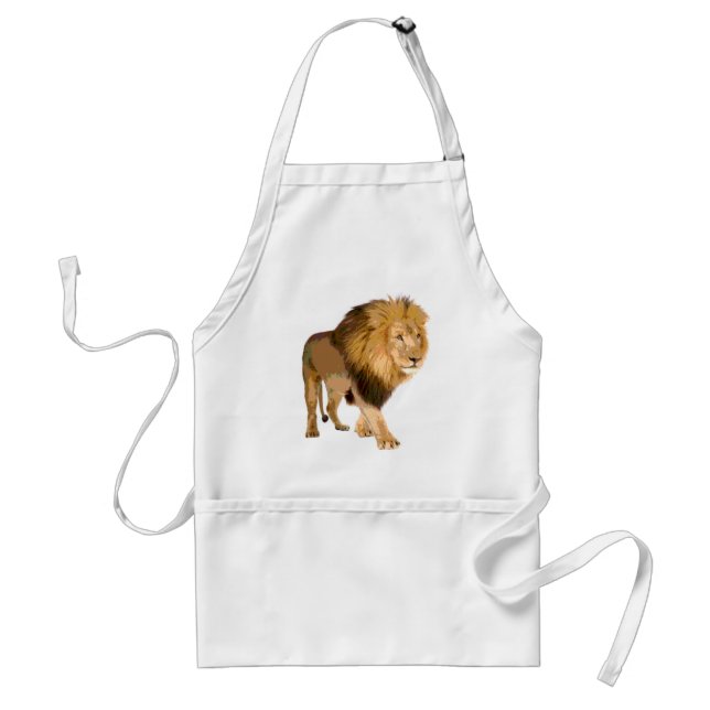 Walking Lion Standard Apron (Front)