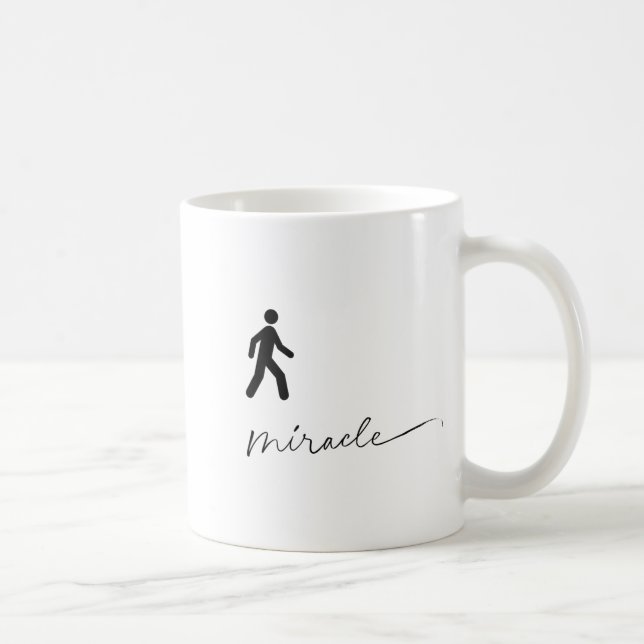 Walking Miracle Apparel  Coffee Mug (Right)