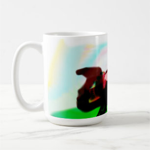 walking on Jesus  Coffee Mug