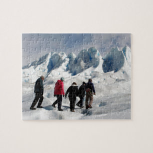 Walking on Perito Moreno Glacier, Argentina Jigsaw Puzzle