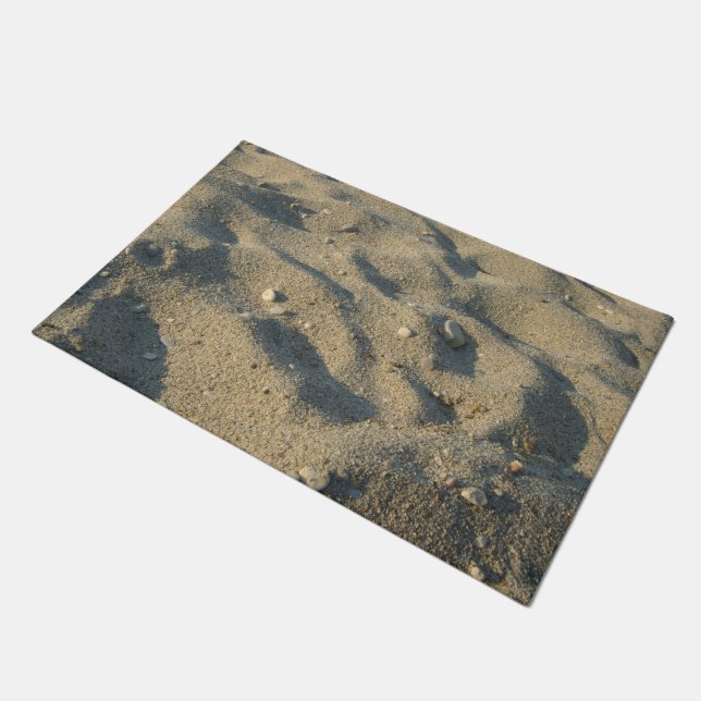 Walking on the sand doormat (Angled)