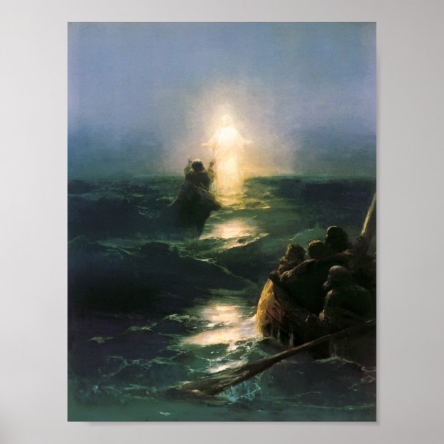 Walking On Water, Ivan Aivazovsky Print (Front)