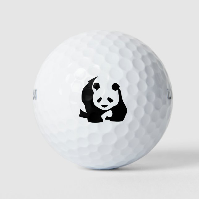 Walking Panda Golf Balls (Front)