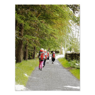 WALKING Photo Enlargement