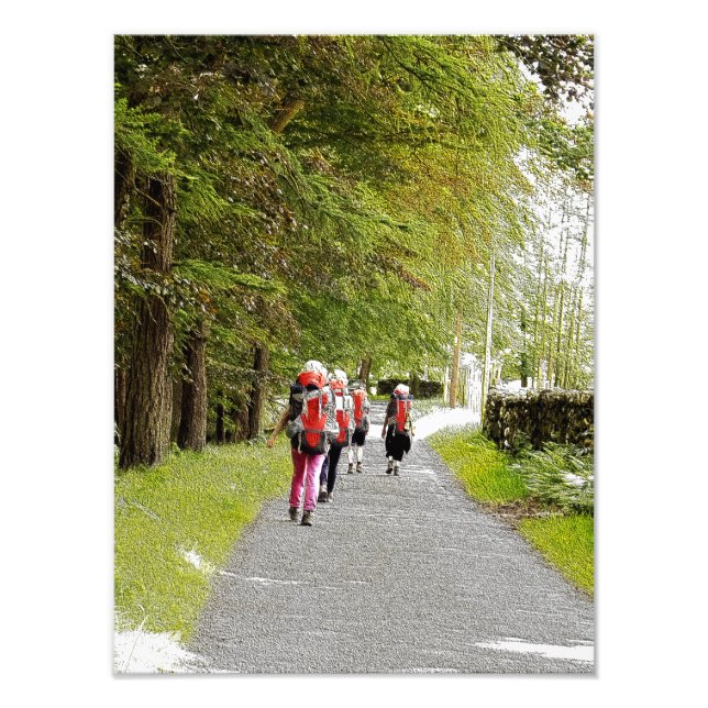 WALKING Photo Enlargement (Front)