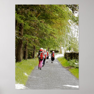 WALKING POSTER