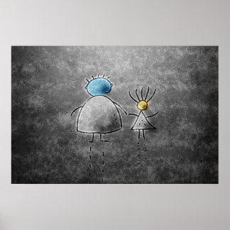 Walking Poster