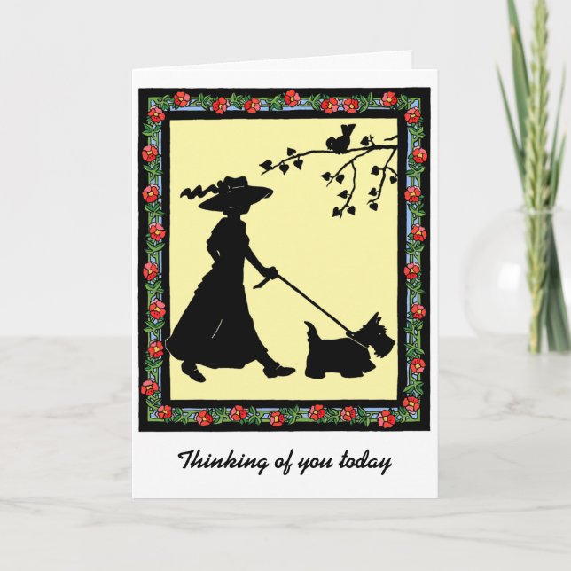 Walking Scot Card (Front)