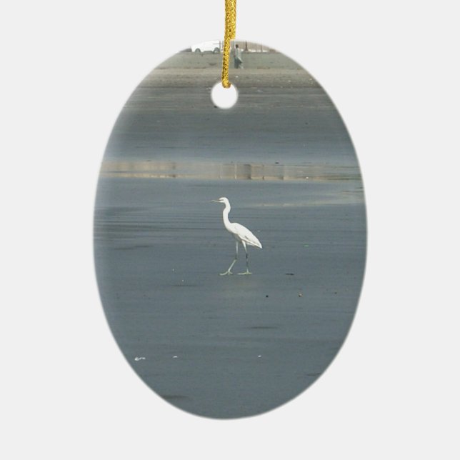 Walking solo.JPG Ceramic Tree Decoration (Front)