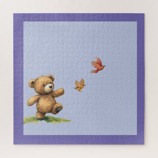 WALKING TEDDY JIGSAW PUZZLE