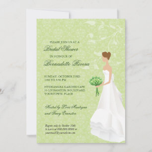 Walking the Aisle Bridal Shower Invitation