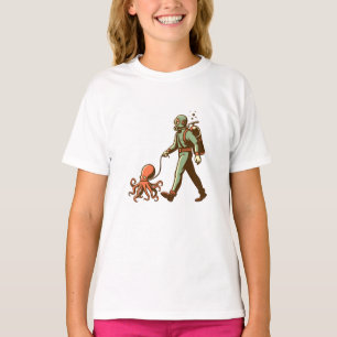 Walking the octopus T-Shirt