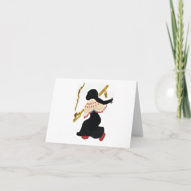 Walking the Path Greeting Card (Front)