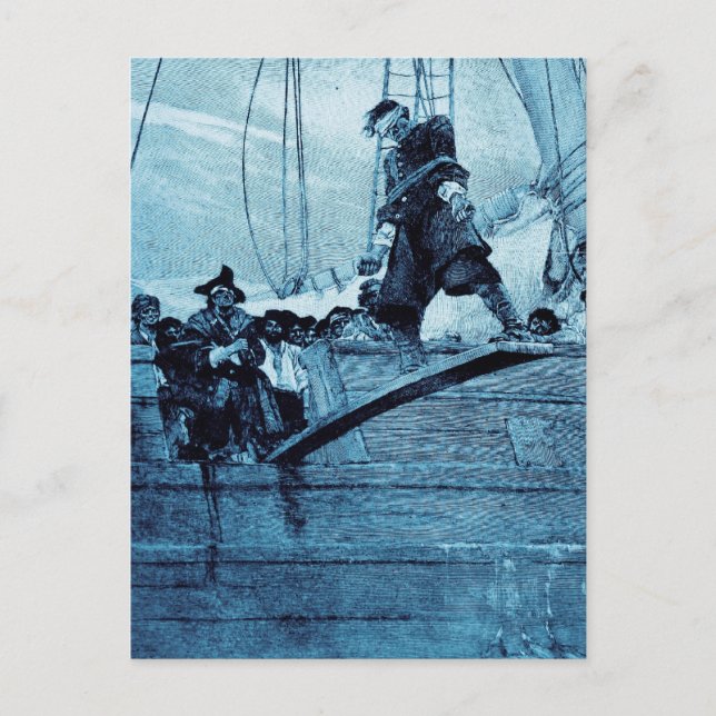 Walking the Plank Postcard (Front)
