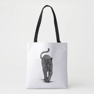 Walking Tiger Tote Bag