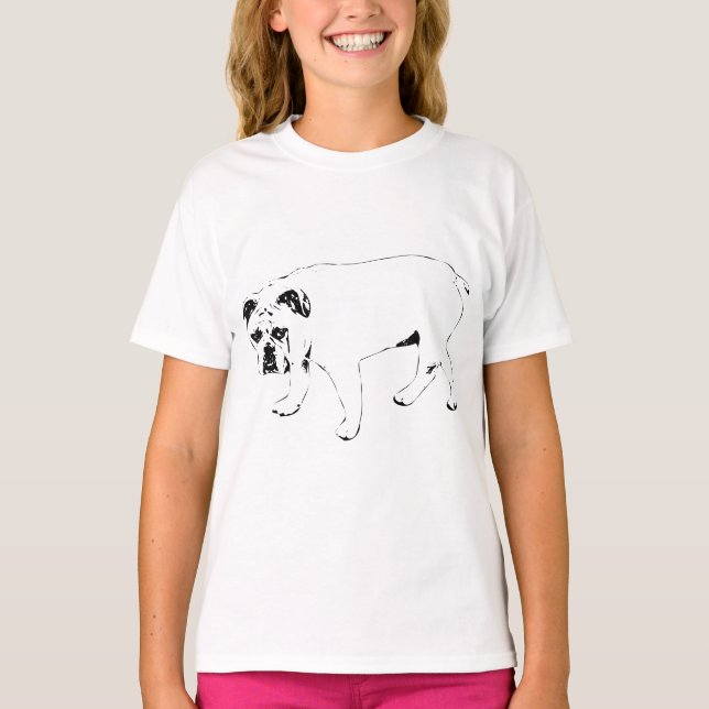 Walking Together, Dog Lover Tee (Front)