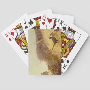 Walking up Pheasants on the 1st of October (see al Playing Cards