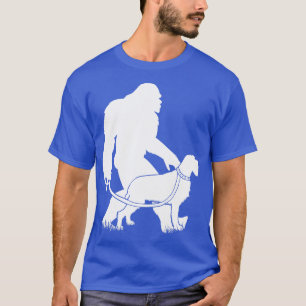 Walking Wirehaired Pointing Griffon Dog T-Shirt