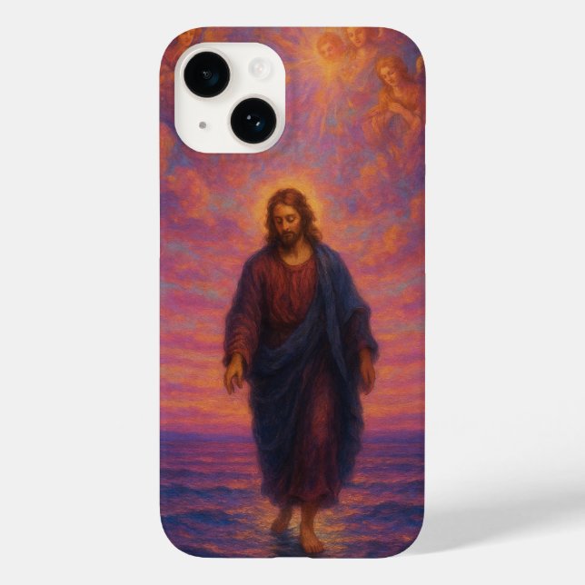 Walking with Grace – Jesus-Inspired Phone Case (Back)