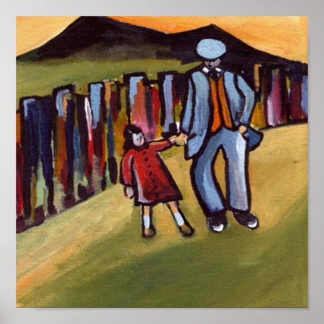 WALKING WITH GRANDAD POSTER (Front)