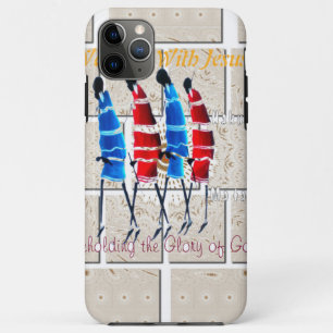 Walking With Jesus Hakuna Matata Inspired Beautifu Case-Mate iPhone Case