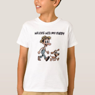 WALKING WITH MY BUDDY T-Shirt