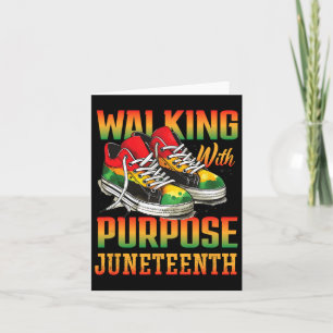 Walking With Purpose Black History Steppin' Into J Card