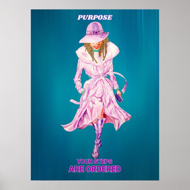 WALKING WITH PURPOSE  POSTER (Front)
