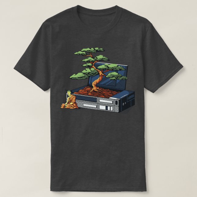 Walkman Bonsai by Tobe Fonseca T-Shirt (Design Front)