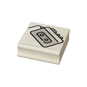 Walkman Rubber Stamp